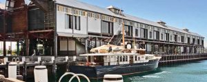 Boat in the water - Sydney Hickson Road